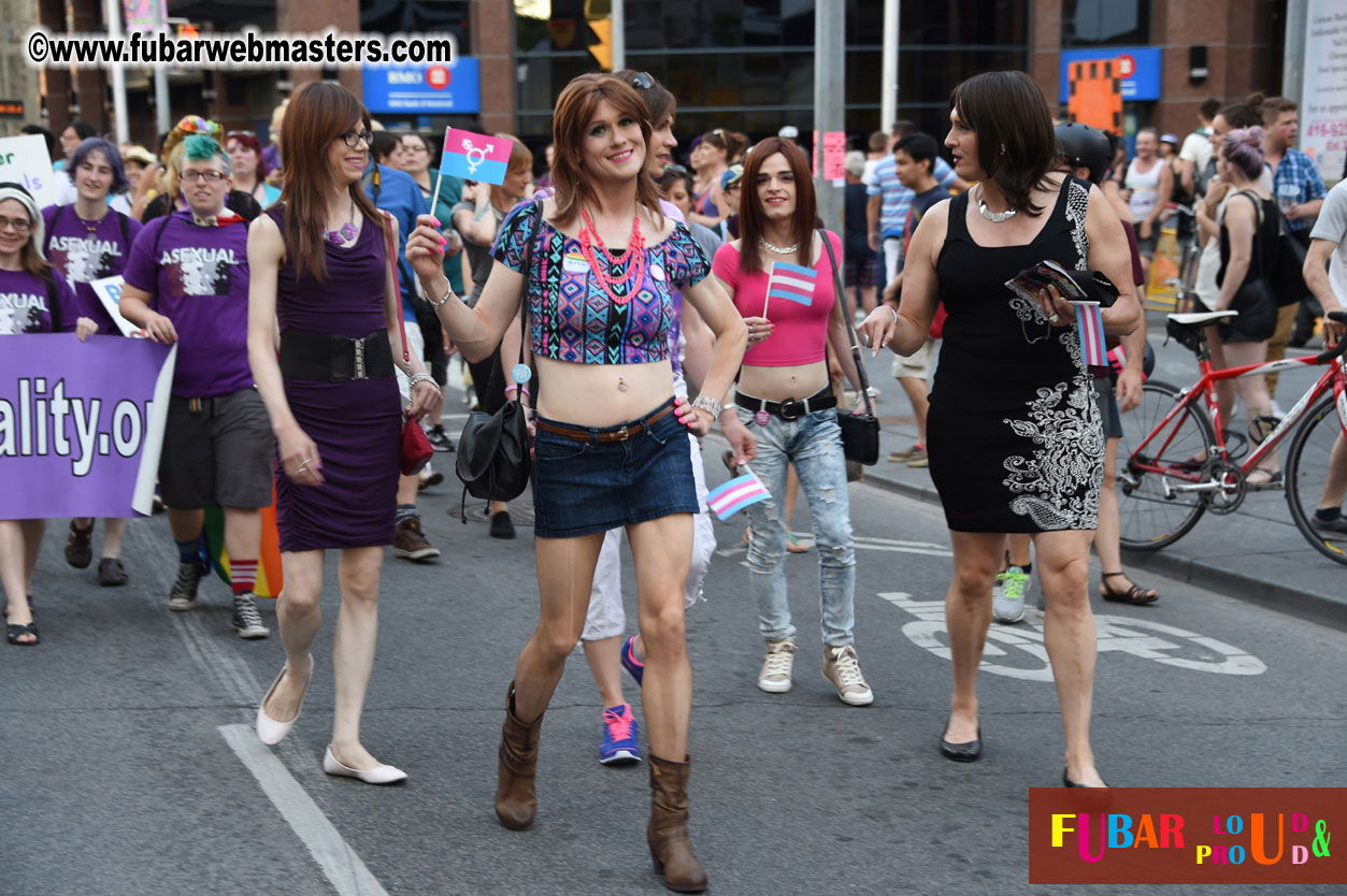 Annual Trans* Pride March