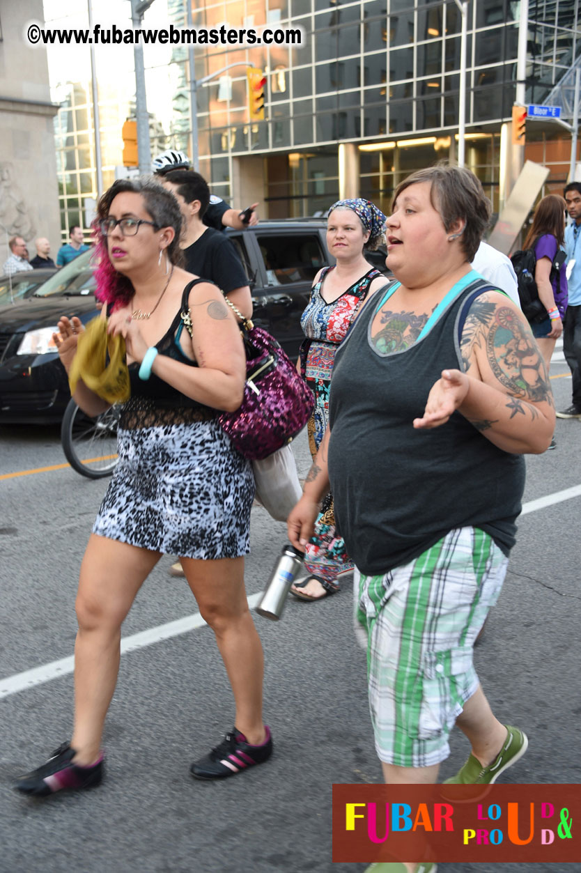 Annual Trans* Pride March