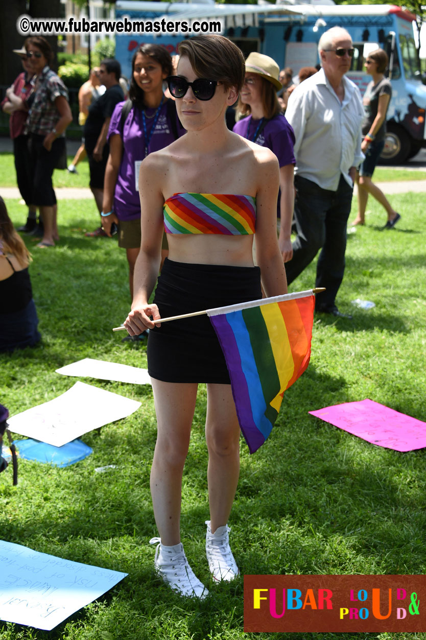 WorldPride 2014 Toronto Dyke March