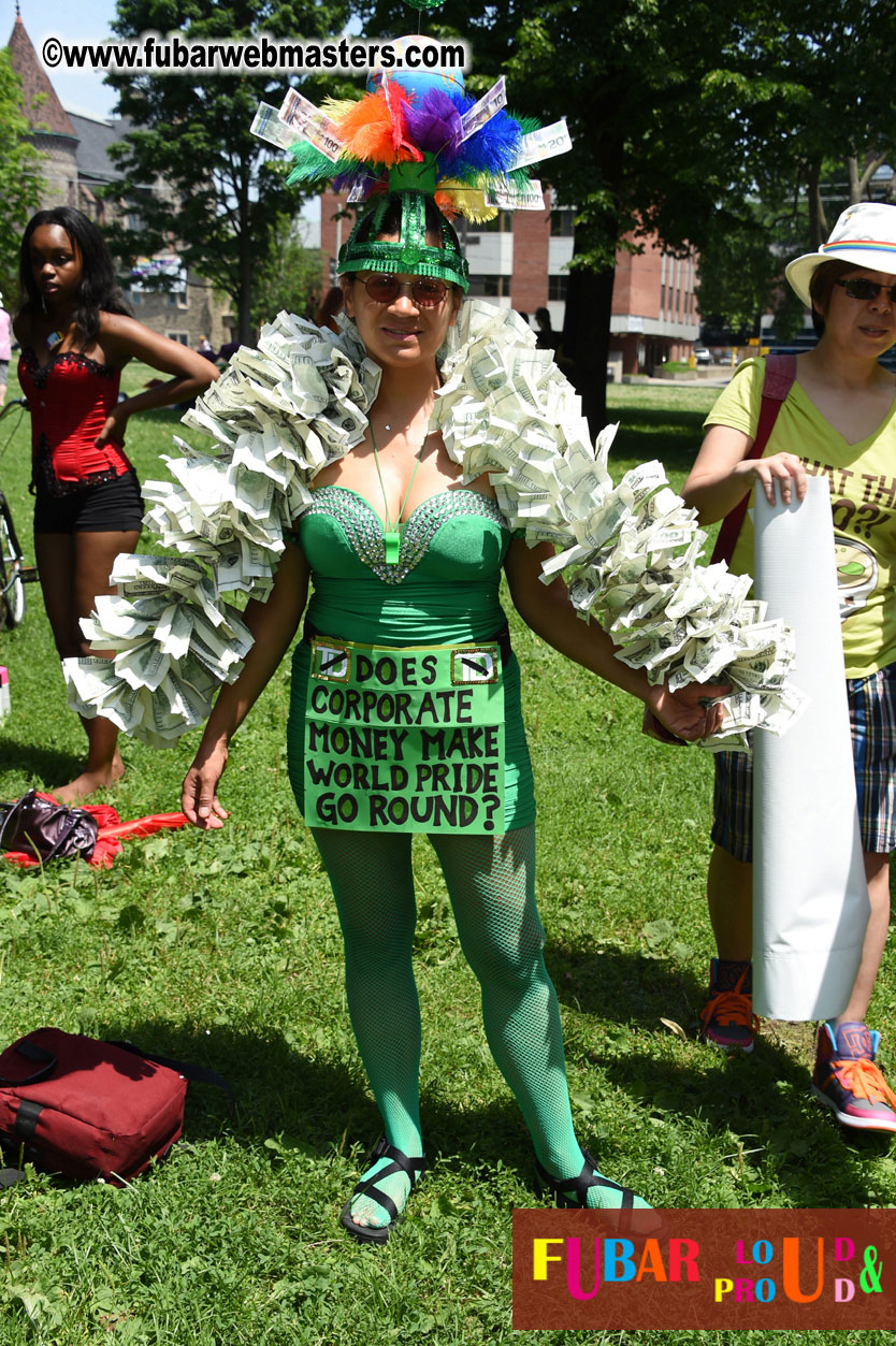 WorldPride 2014 Toronto Dyke March