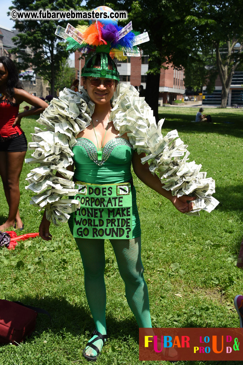 WorldPride 2014 Toronto Dyke March