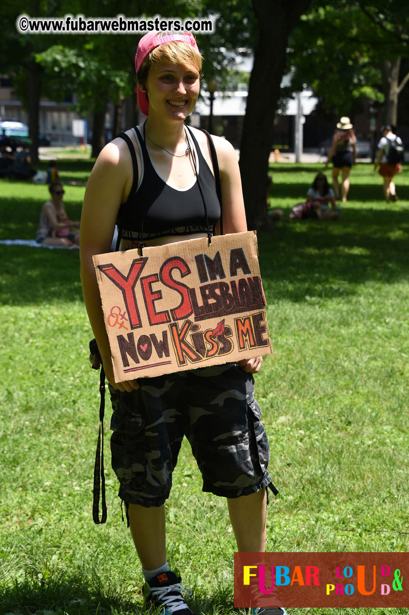 WorldPride 2014 Toronto Dyke March