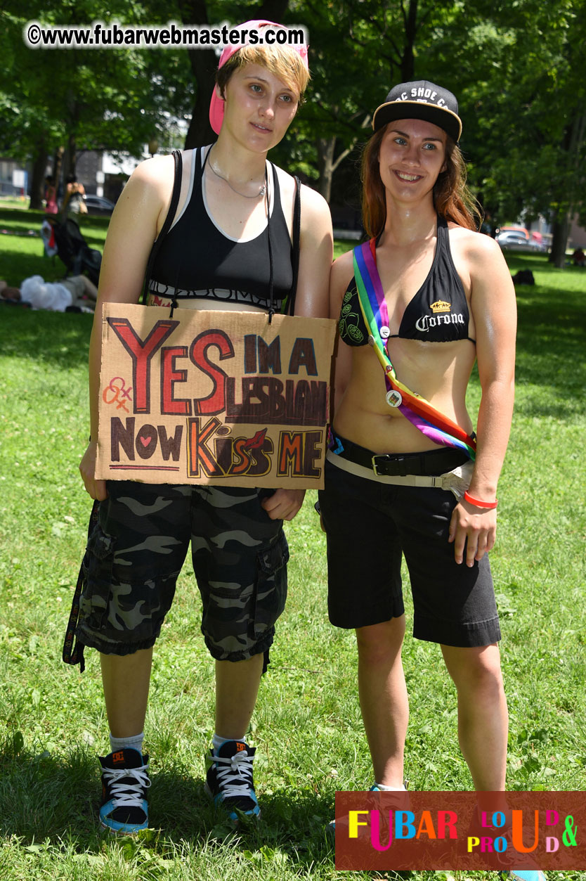 WorldPride 2014 Toronto Dyke March