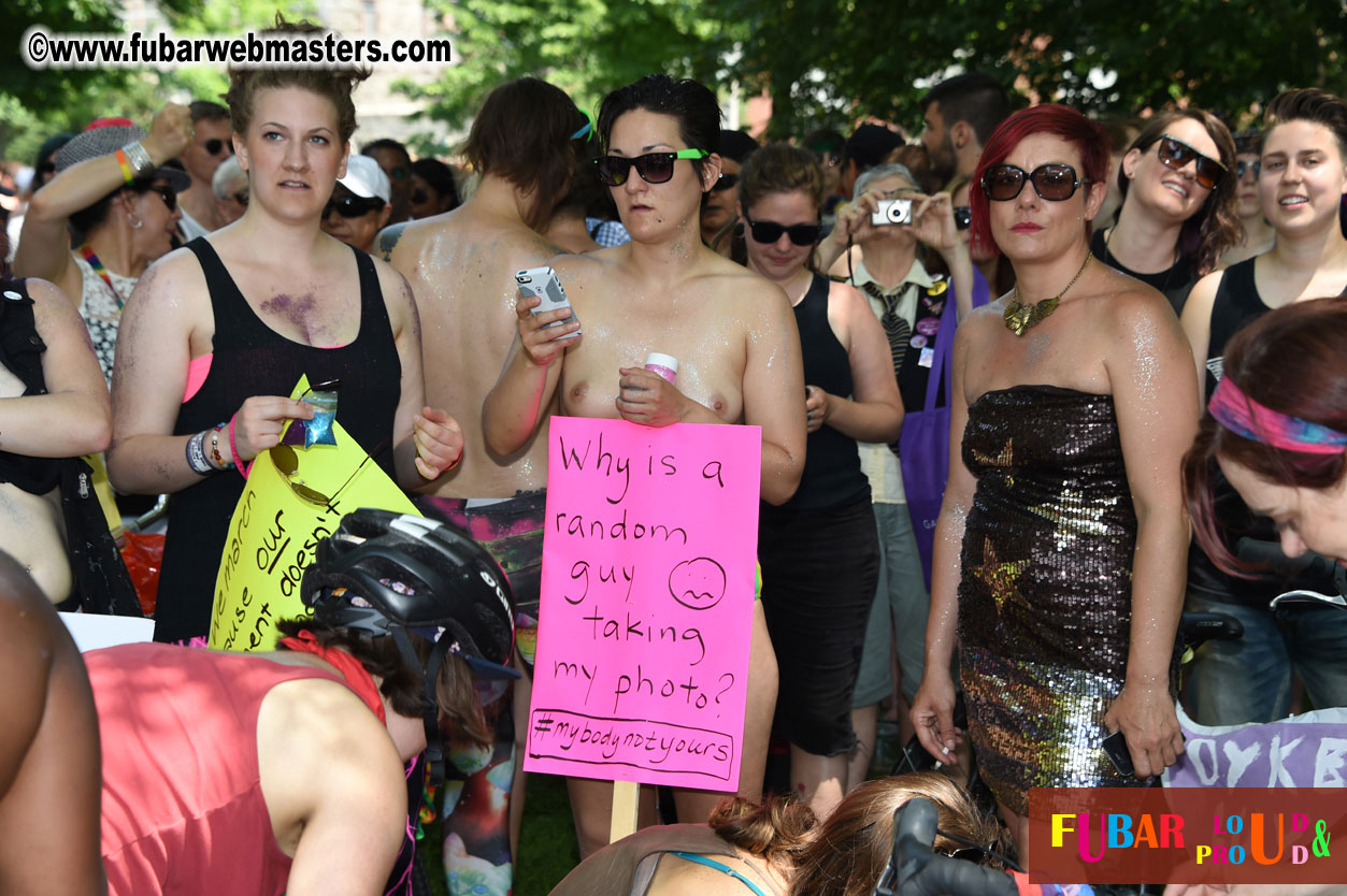 WorldPride 2014 Toronto Dyke March