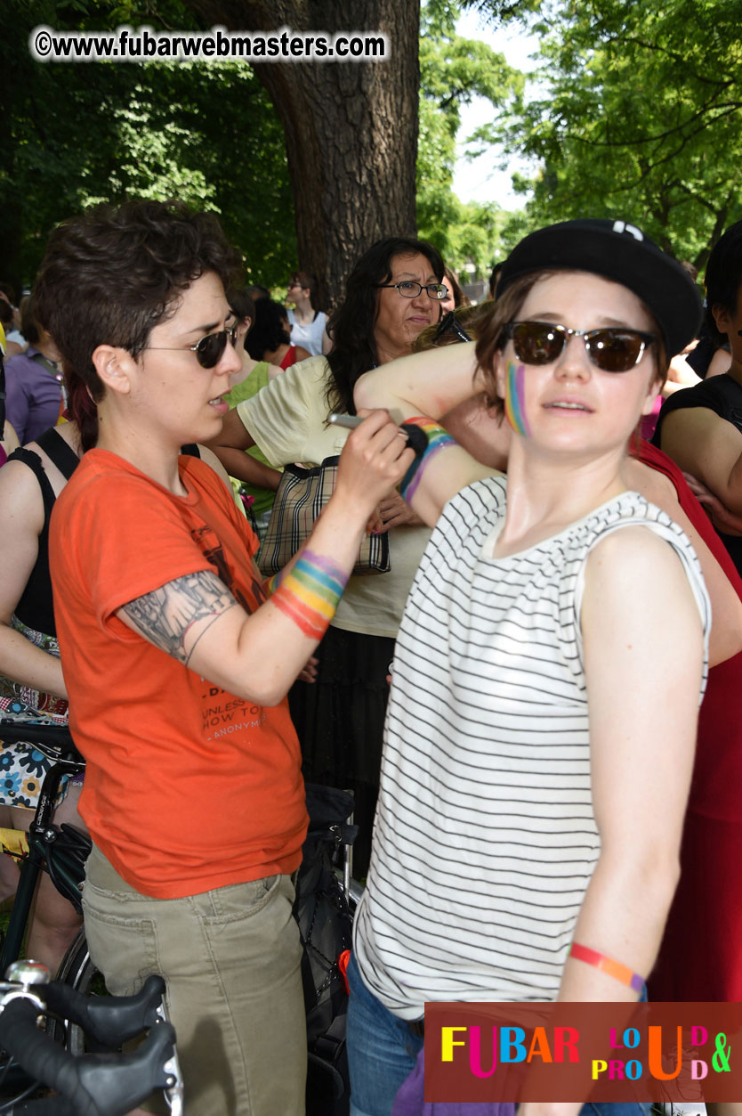 WorldPride 2014 Toronto Dyke March