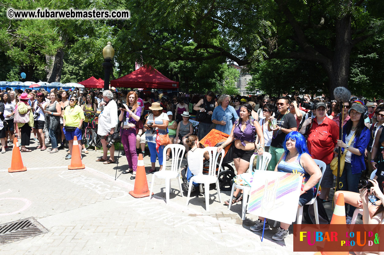 WorldPride 2014 Toronto Dyke March