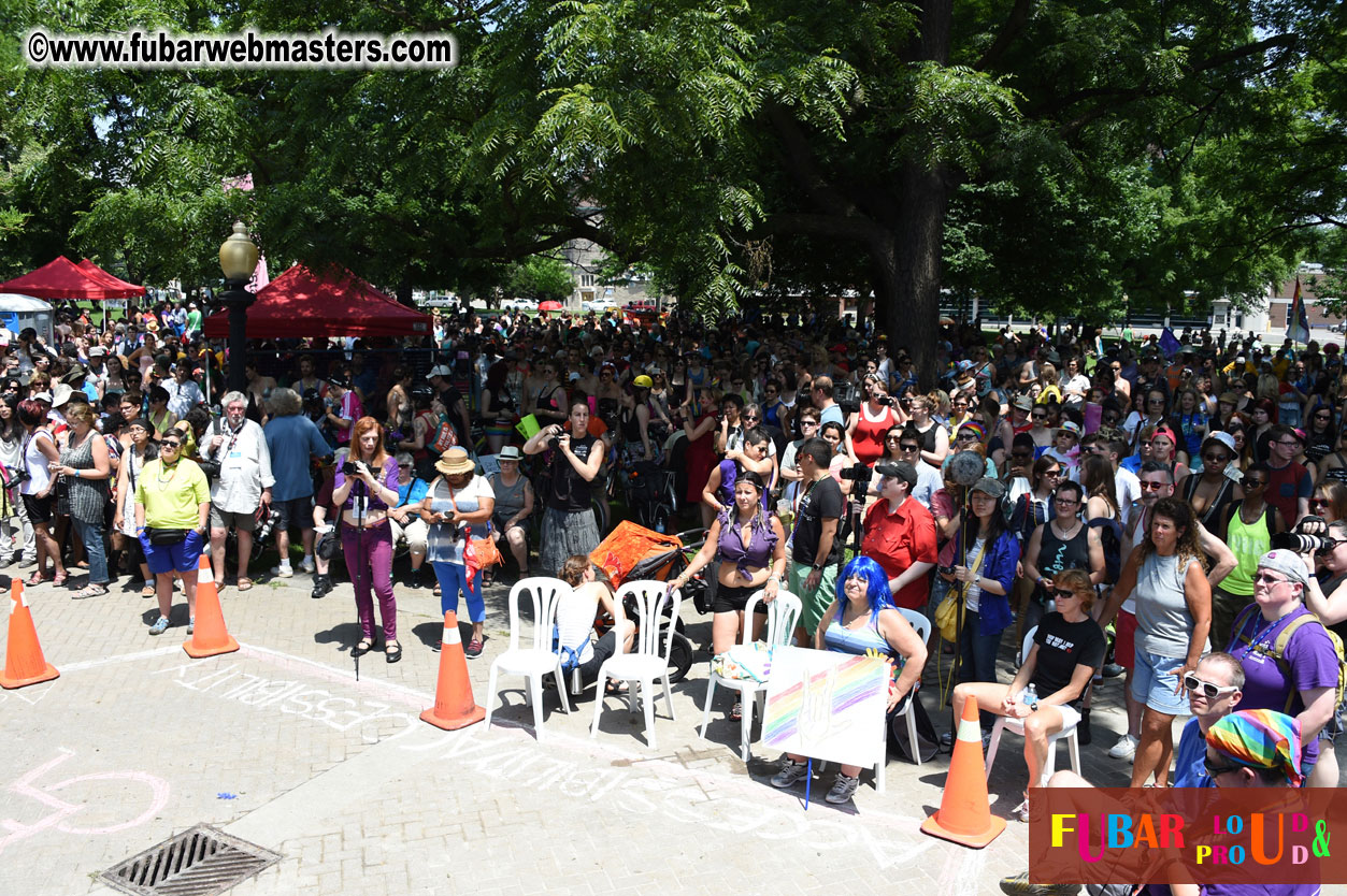 WorldPride 2014 Toronto Dyke March