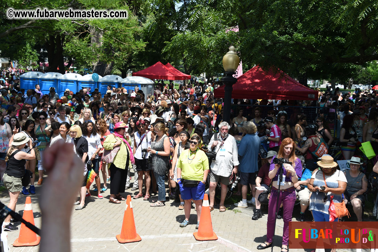 WorldPride 2014 Toronto Dyke March