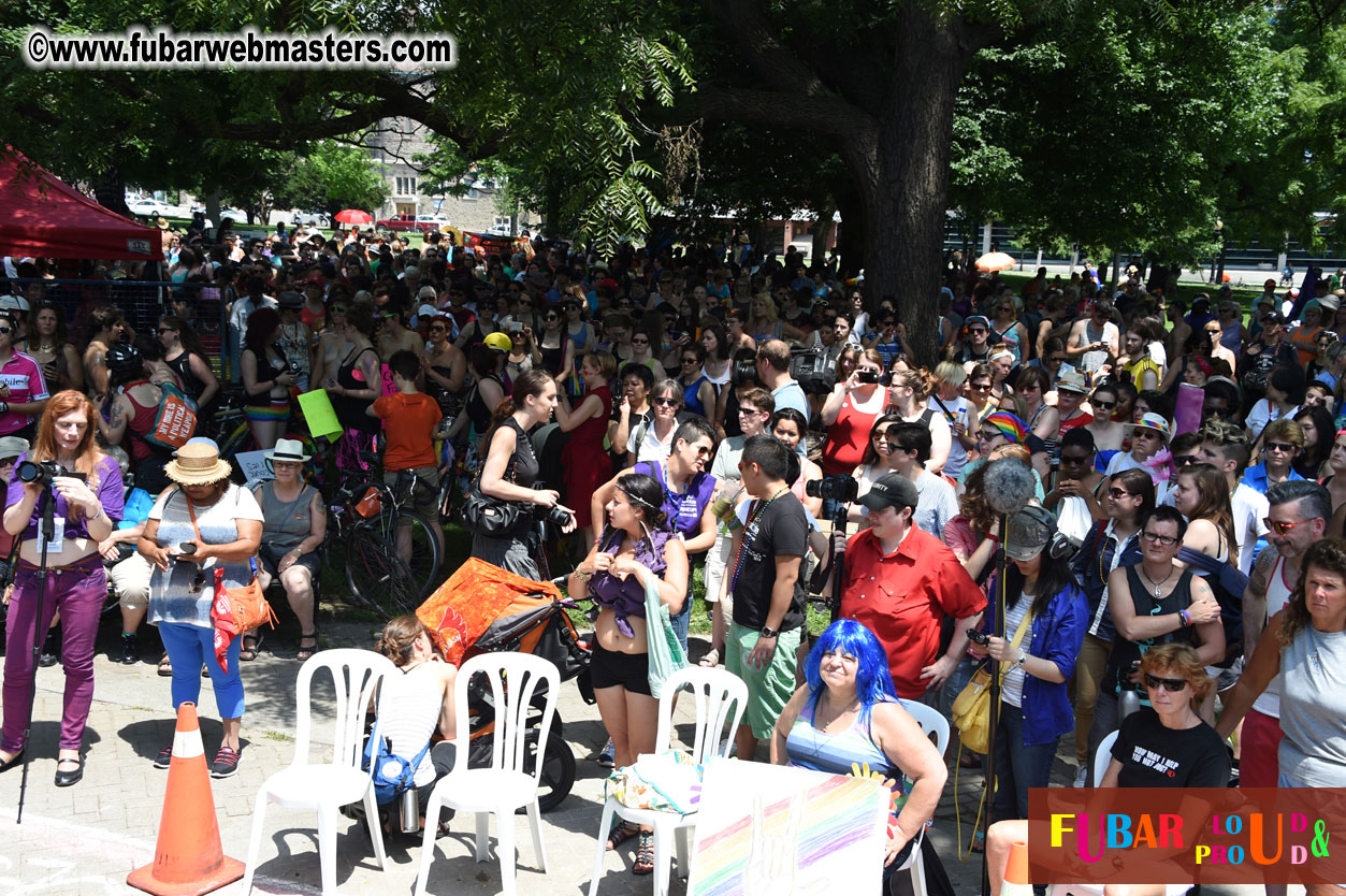 WorldPride 2014 Toronto Dyke March