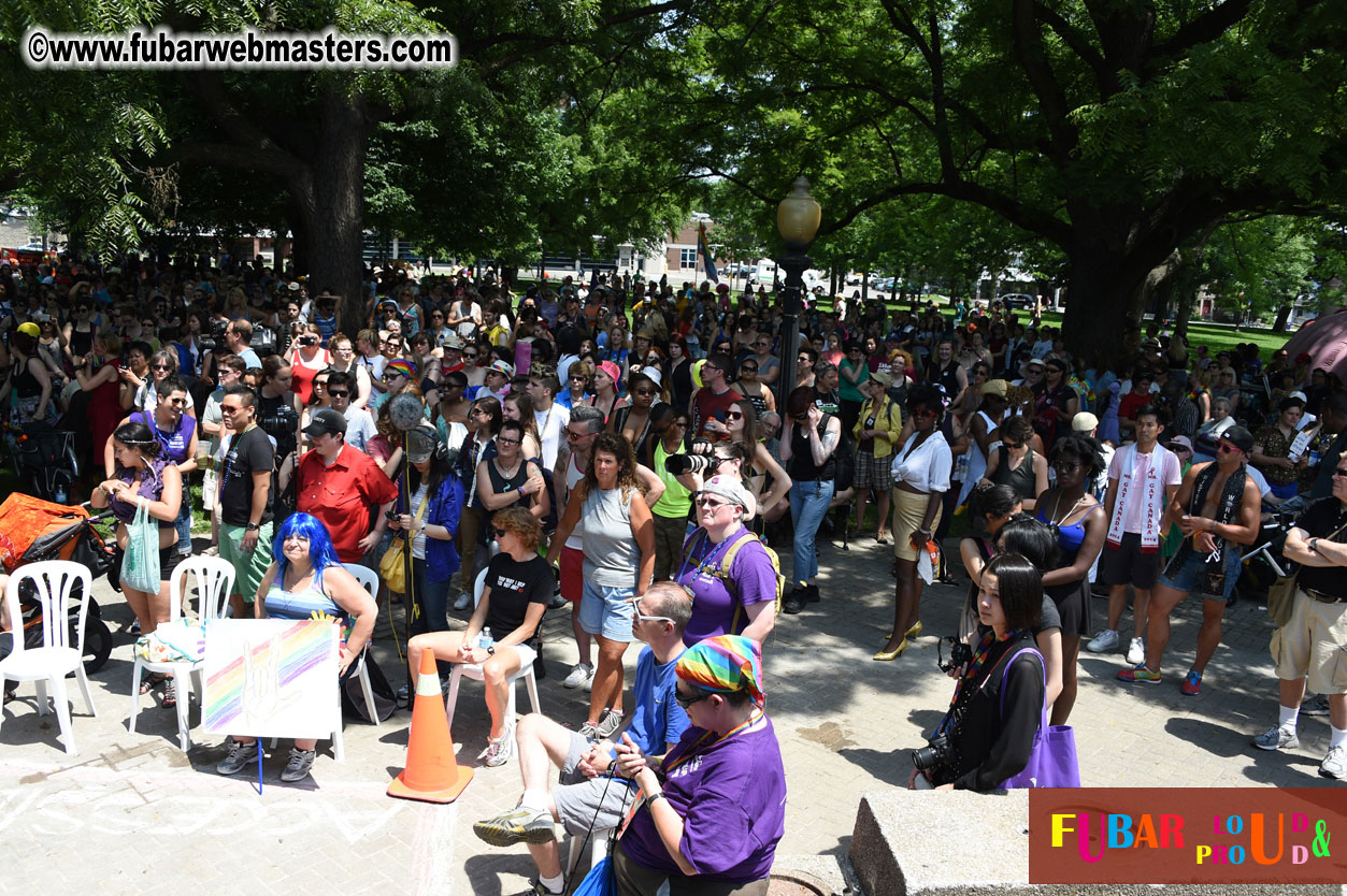 WorldPride 2014 Toronto Dyke March