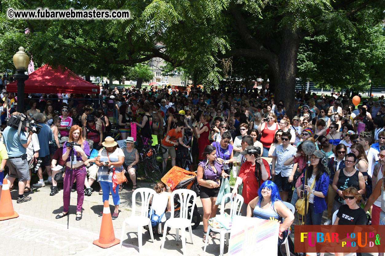 WorldPride 2014 Toronto Dyke March