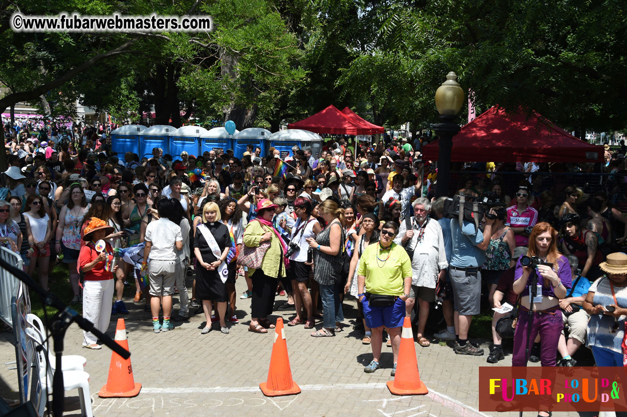 WorldPride 2014 Toronto Dyke March