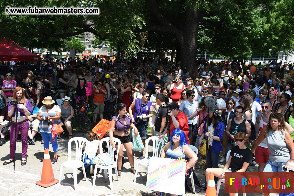 WorldPride 2014 Toronto Dyke March