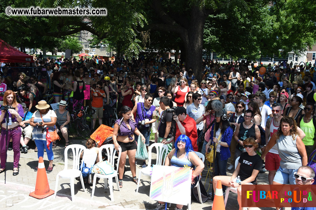 WorldPride 2014 Toronto Dyke March