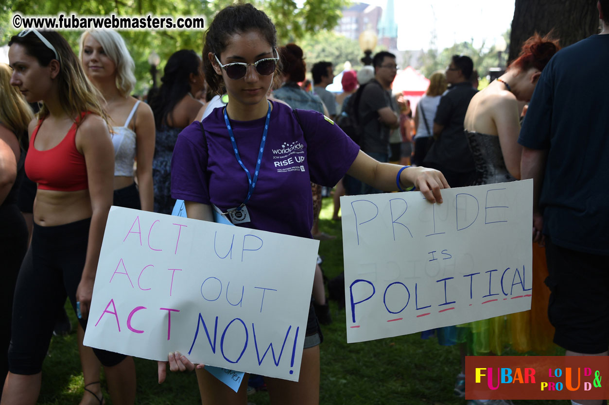 WorldPride 2014 Toronto Dyke March