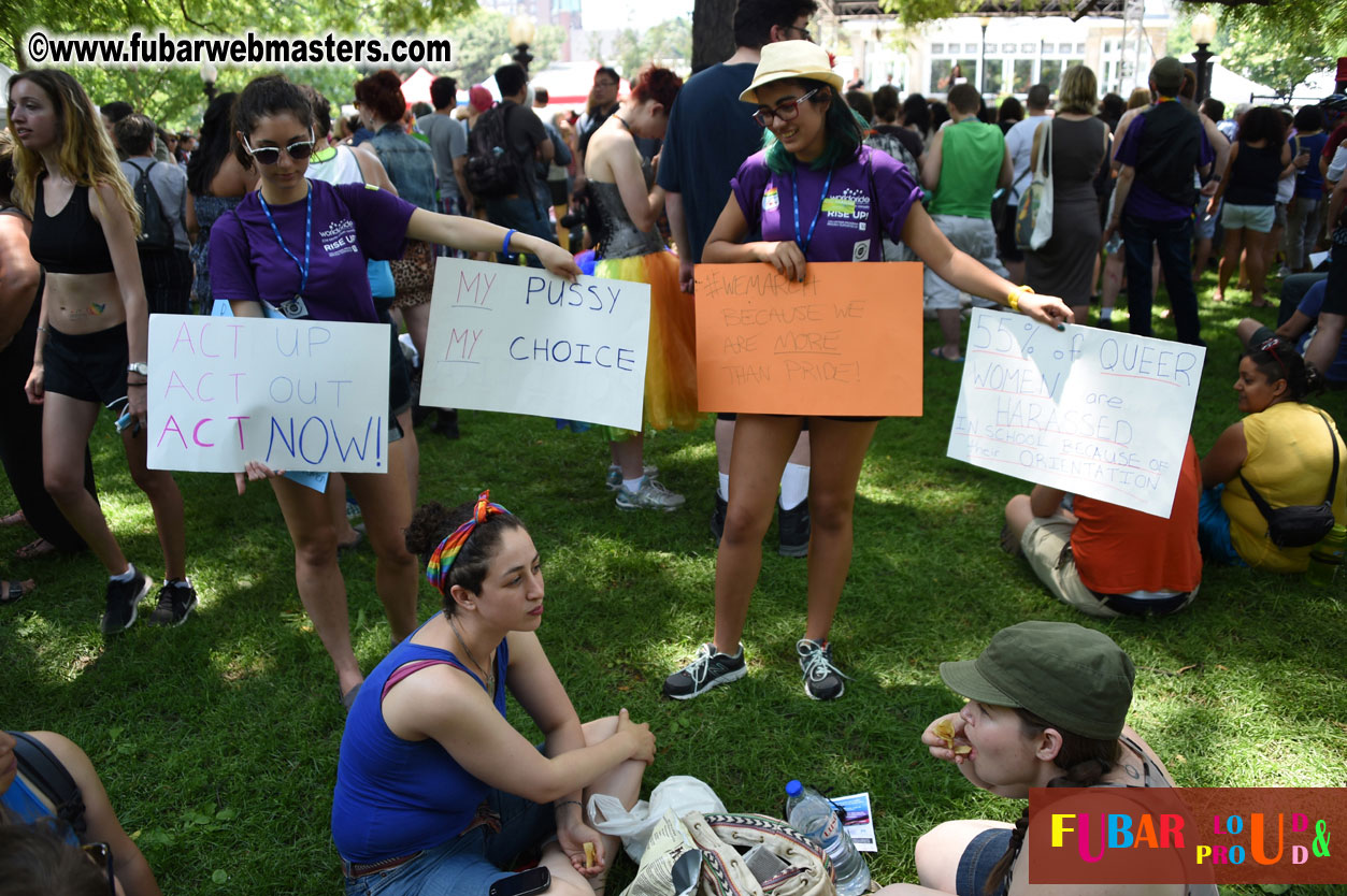 WorldPride 2014 Toronto Dyke March