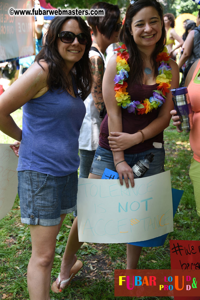 WorldPride 2014 Toronto Dyke March