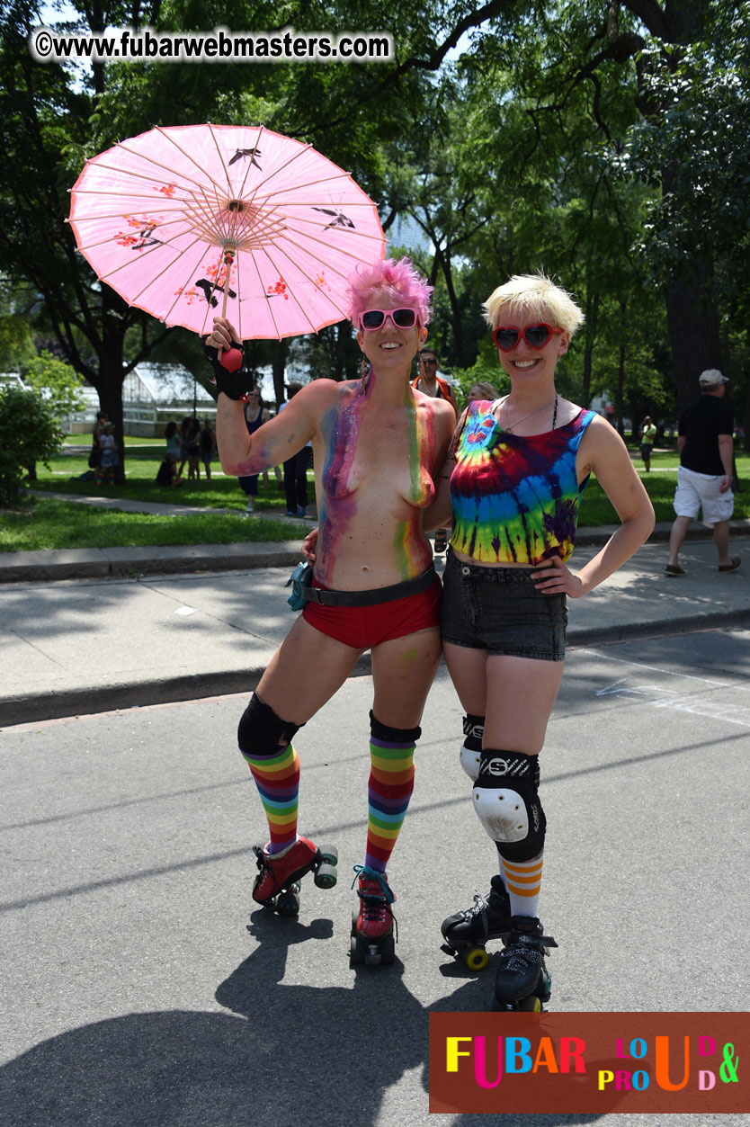 WorldPride 2014 Toronto Dyke March