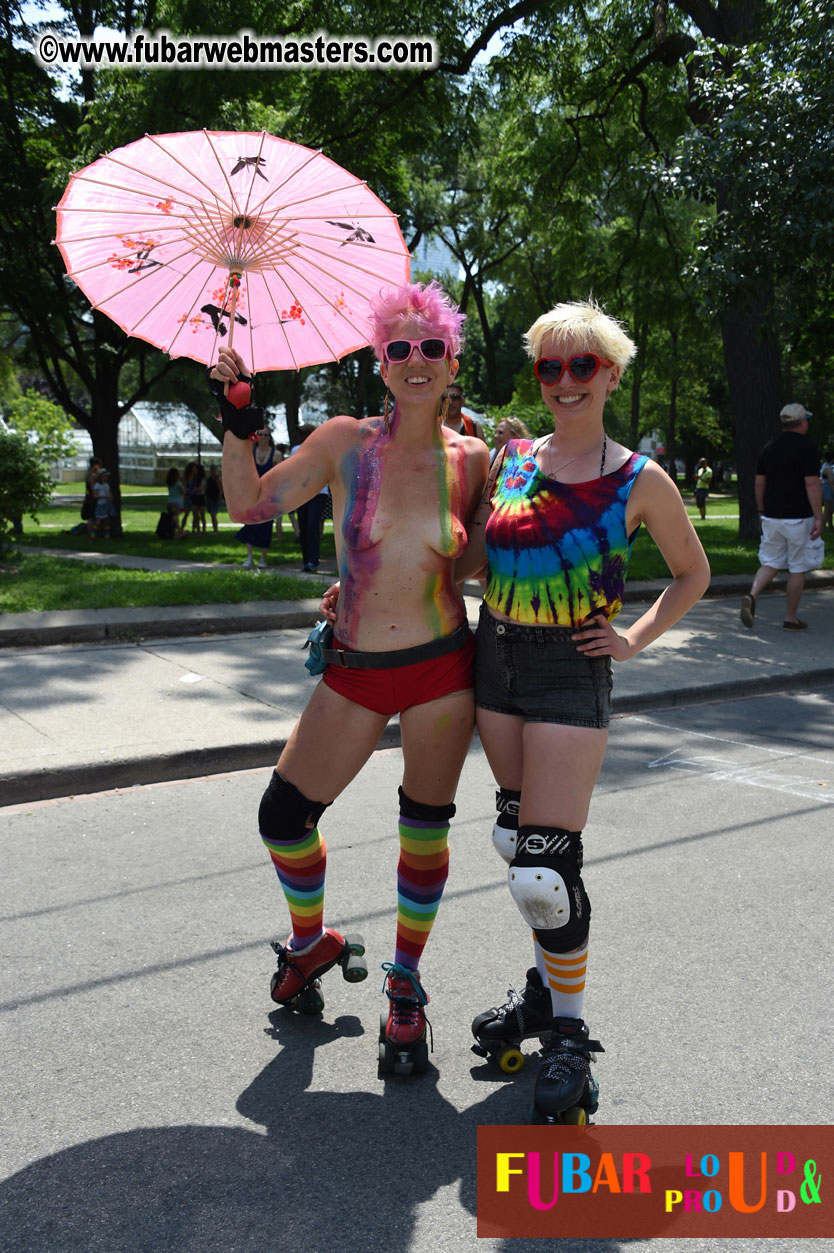 WorldPride 2014 Toronto Dyke March