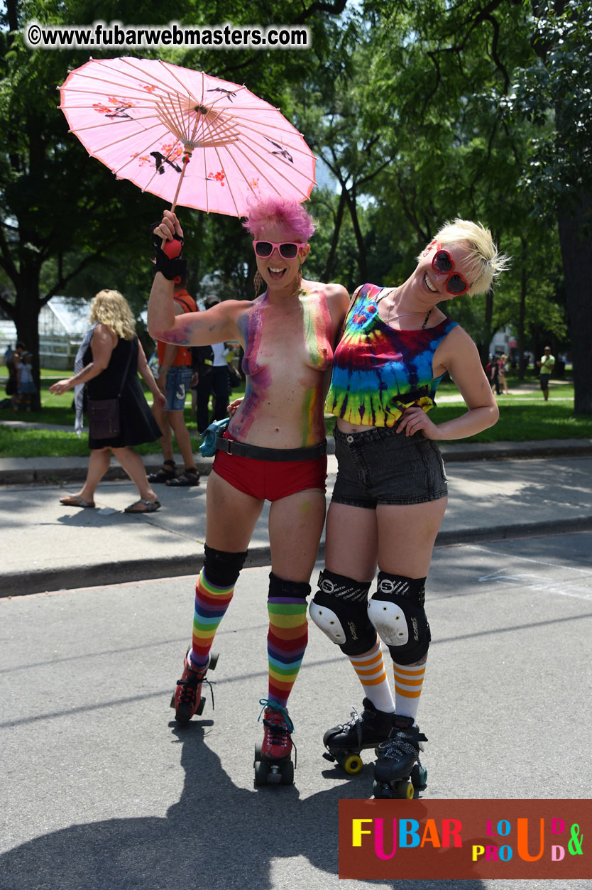 WorldPride 2014 Toronto Dyke March