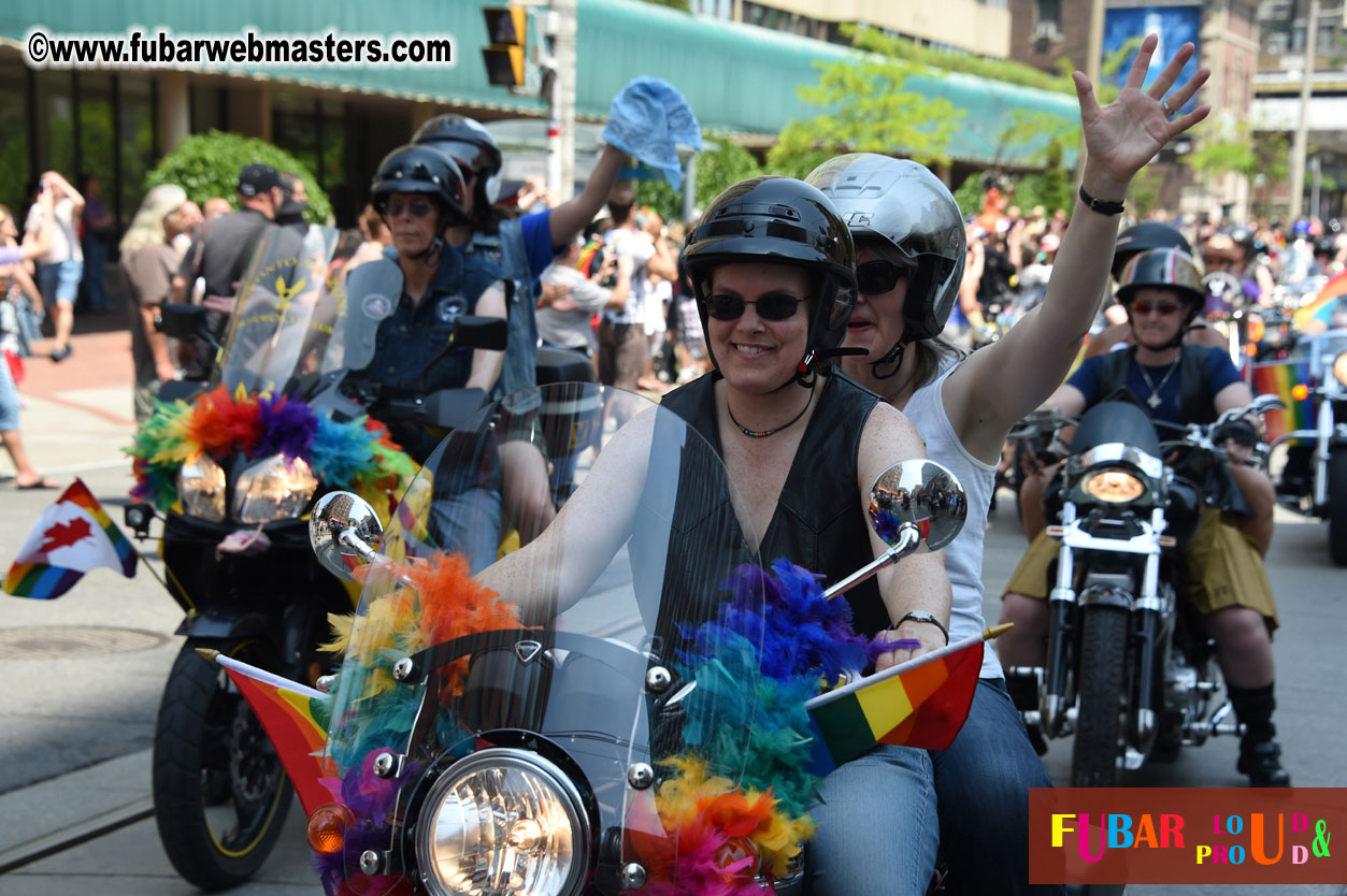 WorldPride 2014 Toronto Dyke March