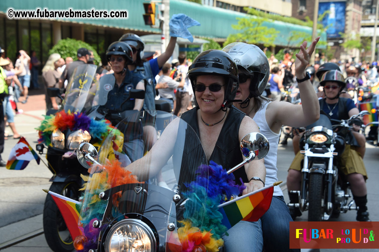 WorldPride 2014 Toronto Dyke March