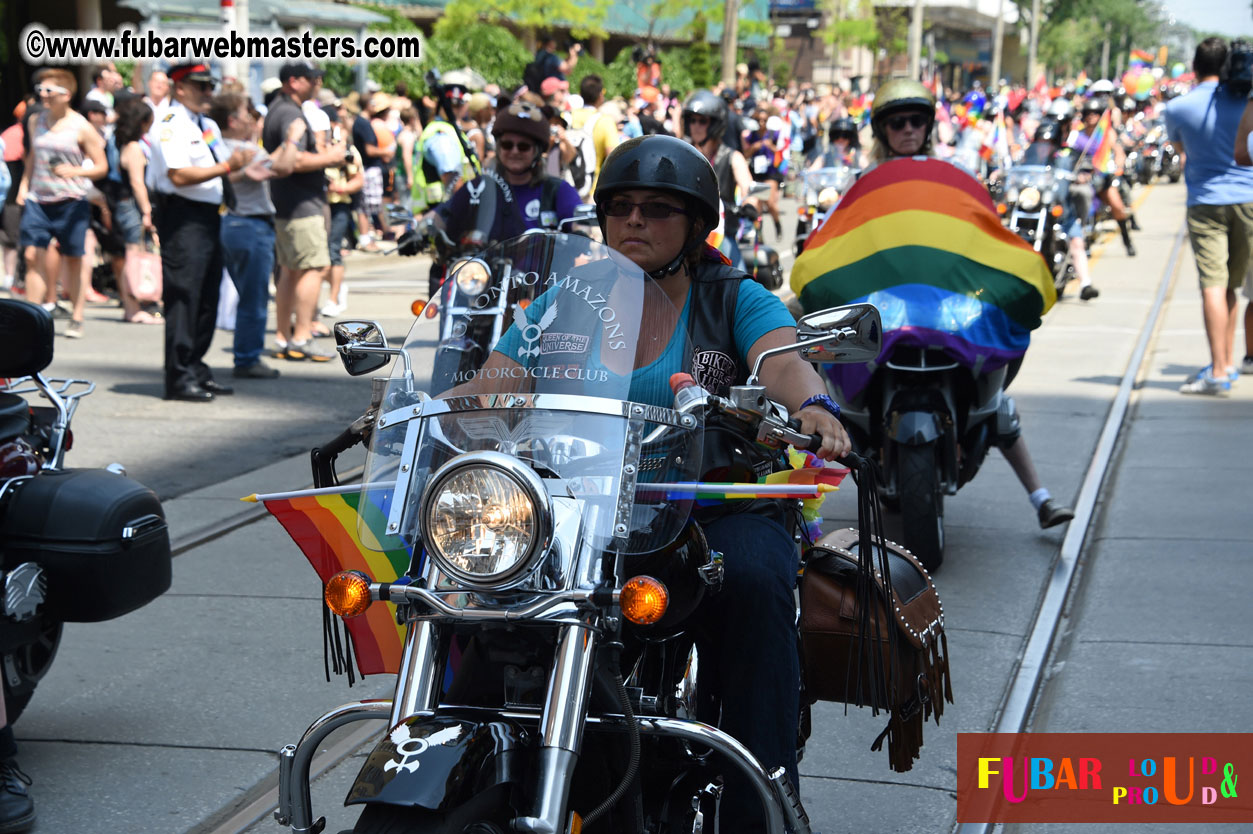 WorldPride 2014 Toronto Dyke March