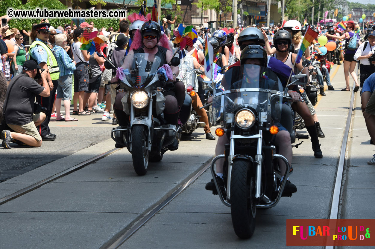 WorldPride 2014 Toronto Dyke March