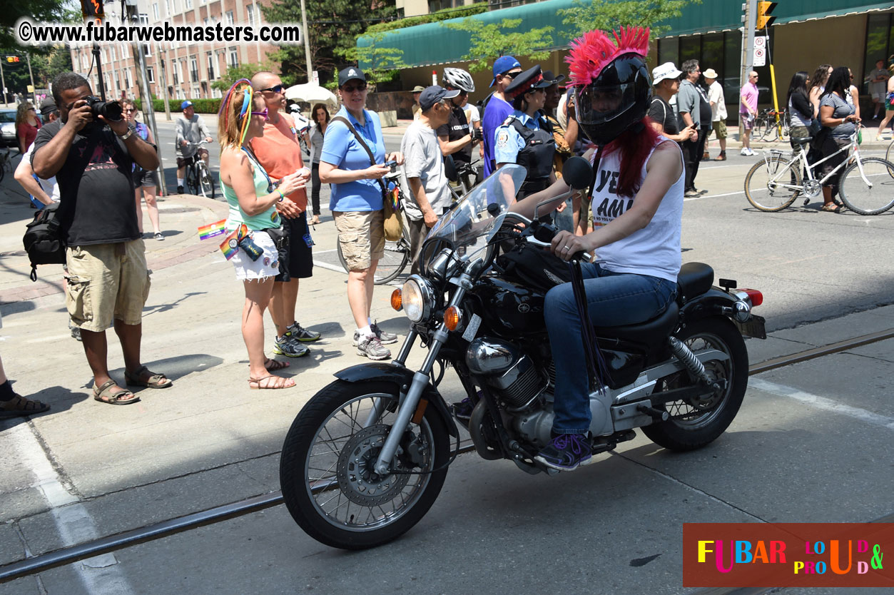 WorldPride 2014 Toronto Dyke March