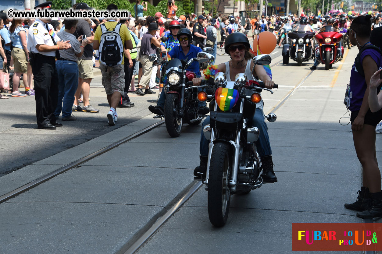 WorldPride 2014 Toronto Dyke March