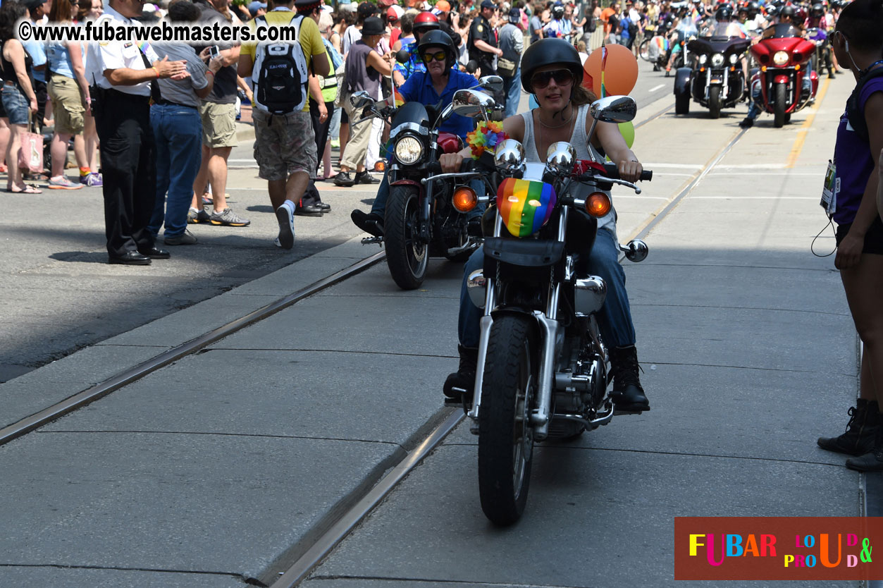 WorldPride 2014 Toronto Dyke March