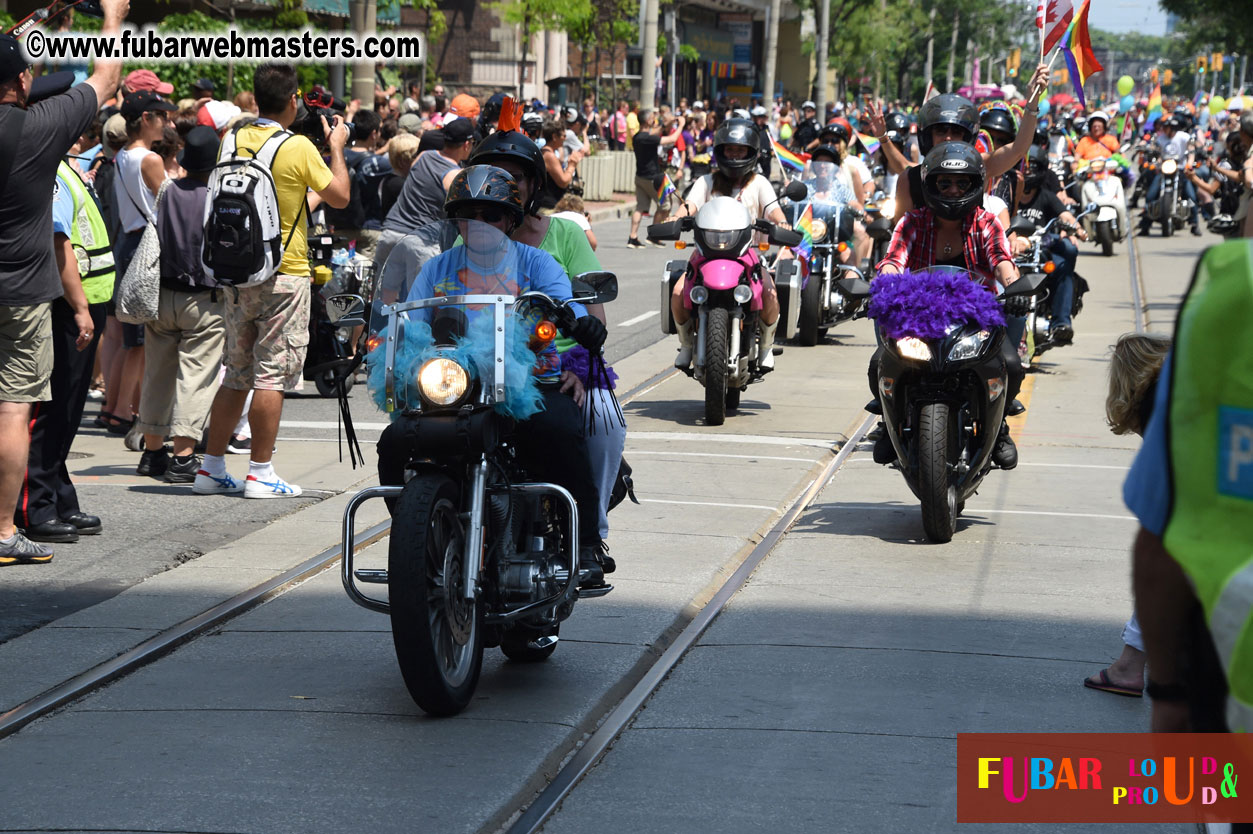 WorldPride 2014 Toronto Dyke March