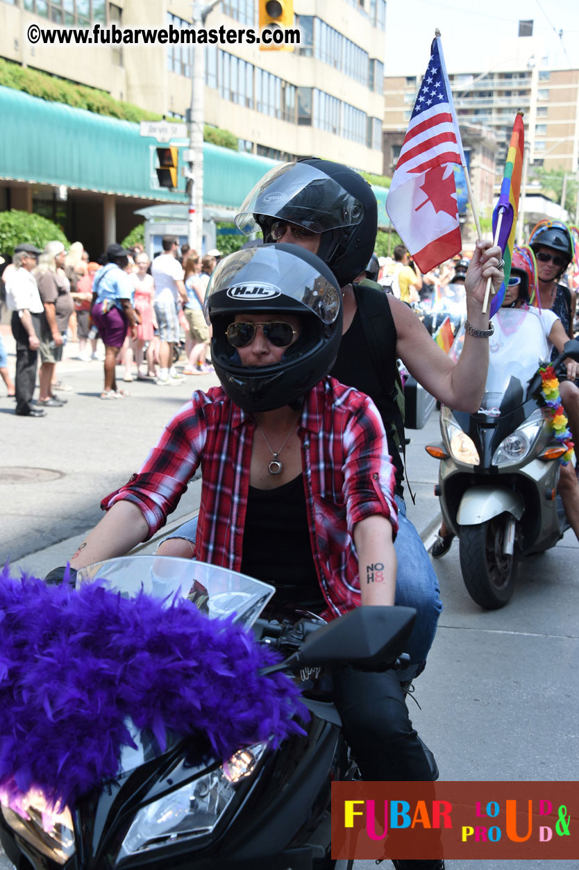 WorldPride 2014 Toronto Dyke March