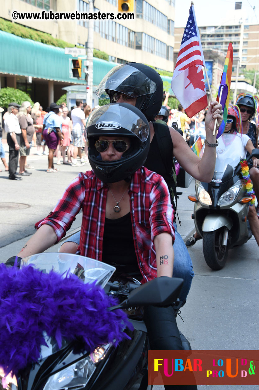 WorldPride 2014 Toronto Dyke March