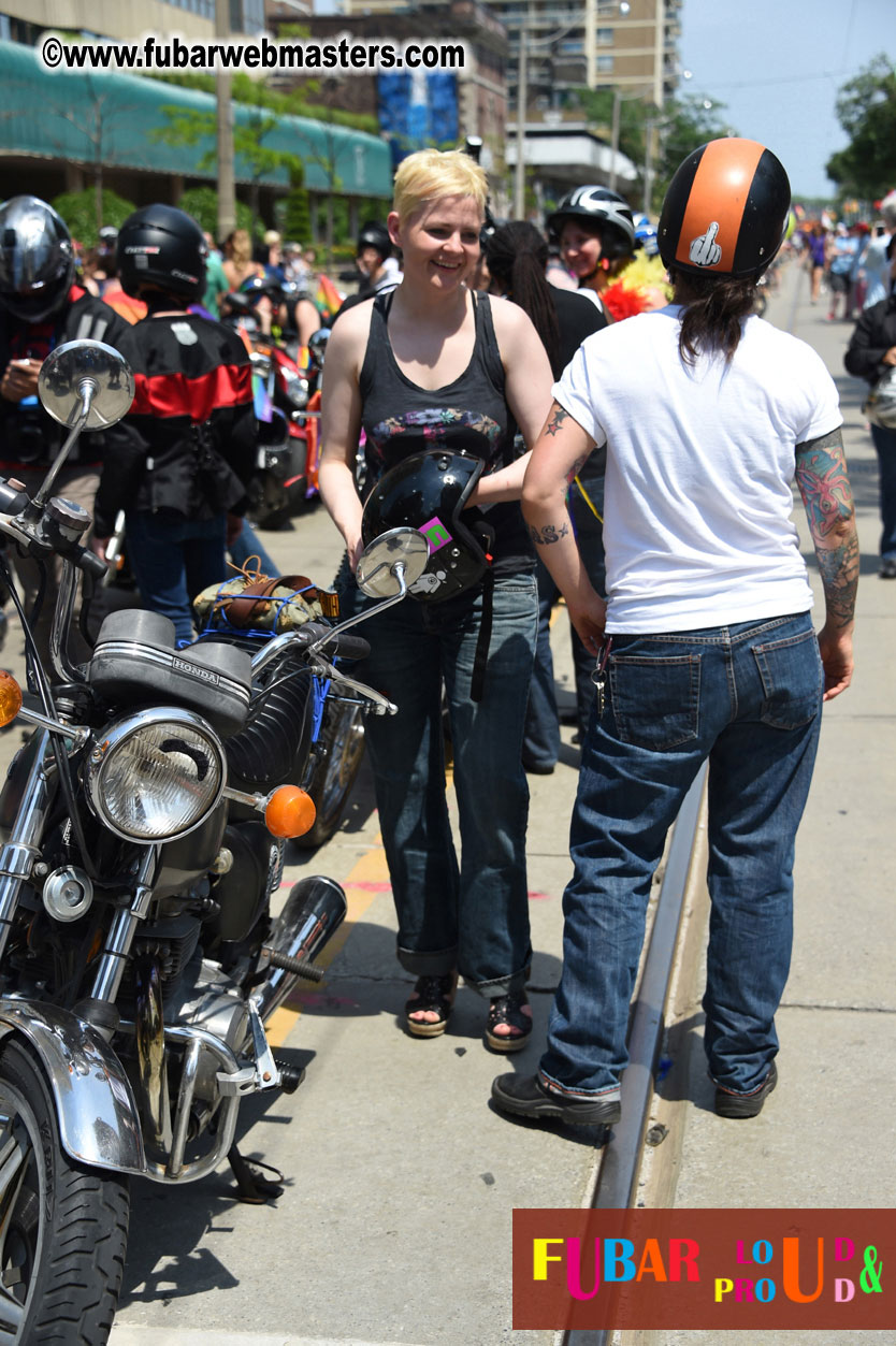 WorldPride 2014 Toronto Dyke March