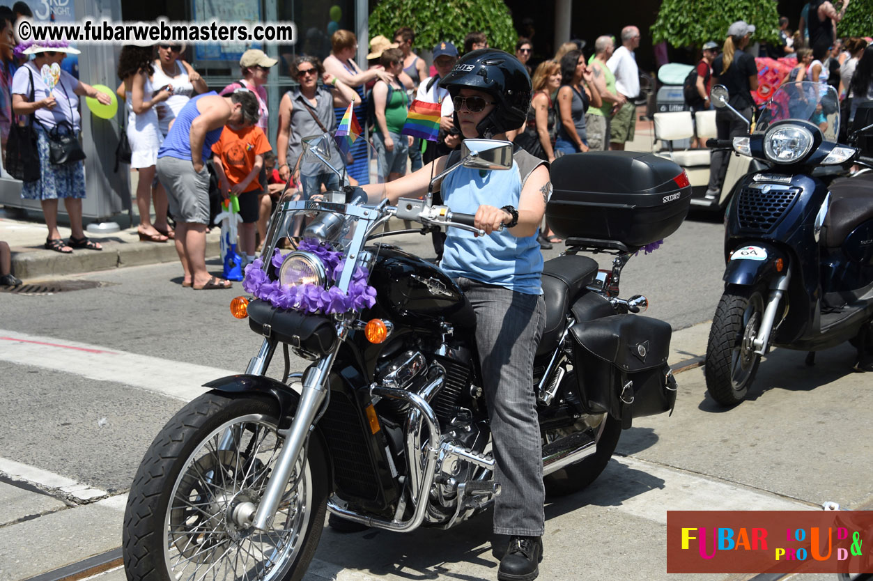 WorldPride 2014 Toronto Dyke March