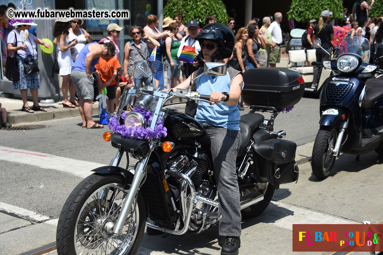 WorldPride 2014 Toronto Dyke March