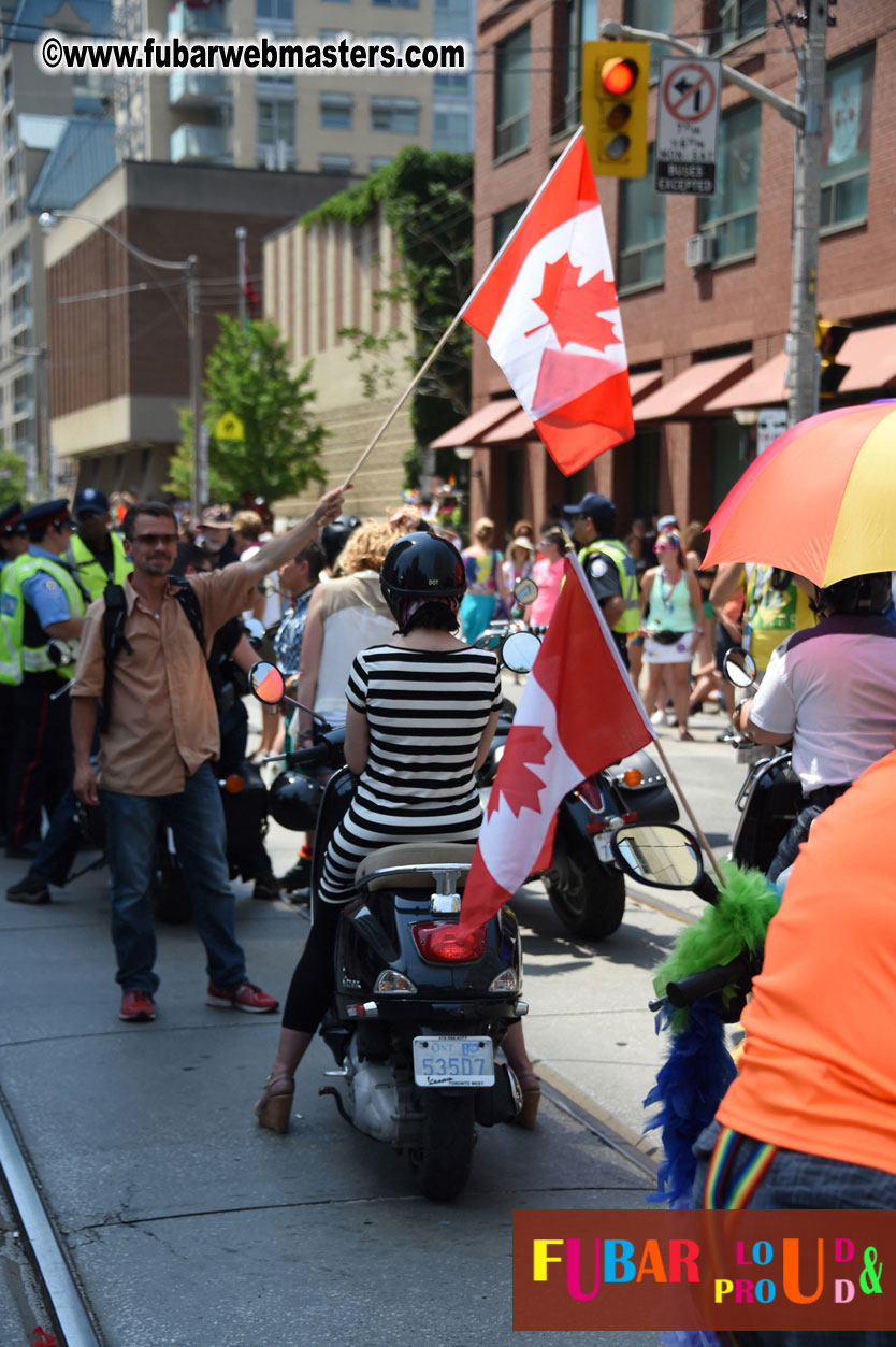 WorldPride 2014 Toronto Dyke March