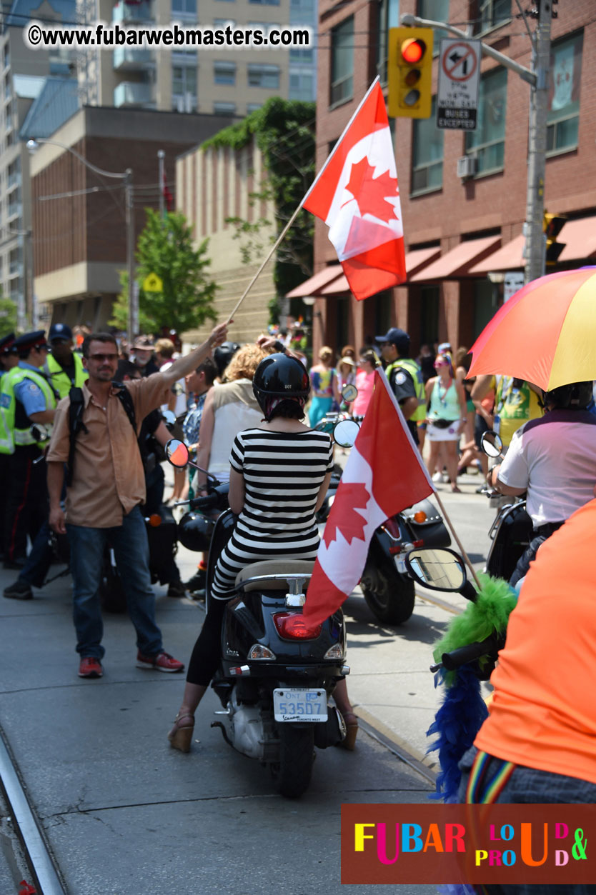 WorldPride 2014 Toronto Dyke March