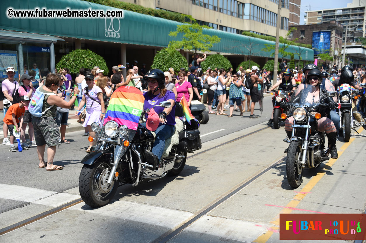 WorldPride 2014 Toronto Dyke March