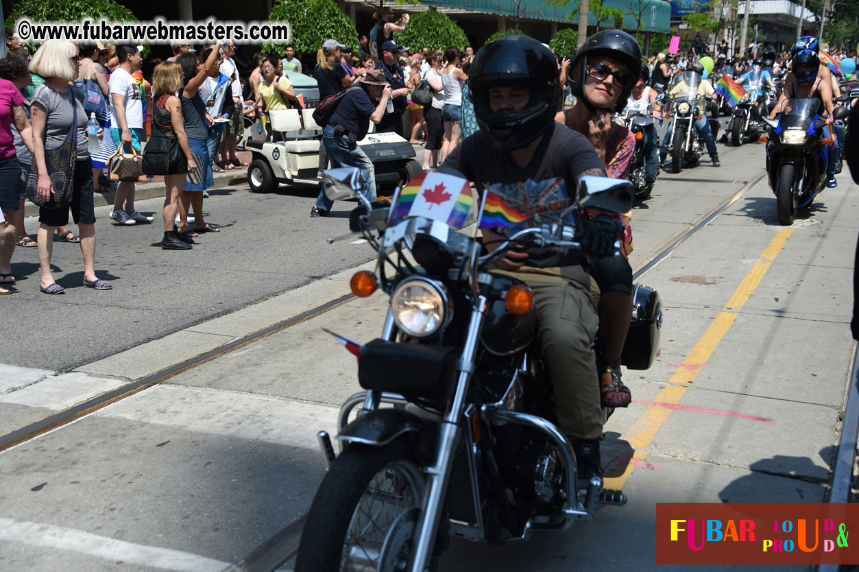 WorldPride 2014 Toronto Dyke March