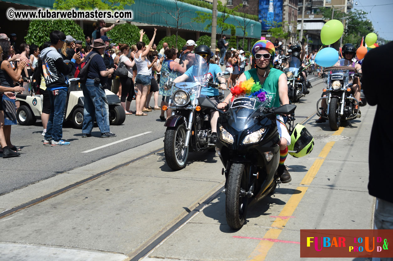 WorldPride 2014 Toronto Dyke March