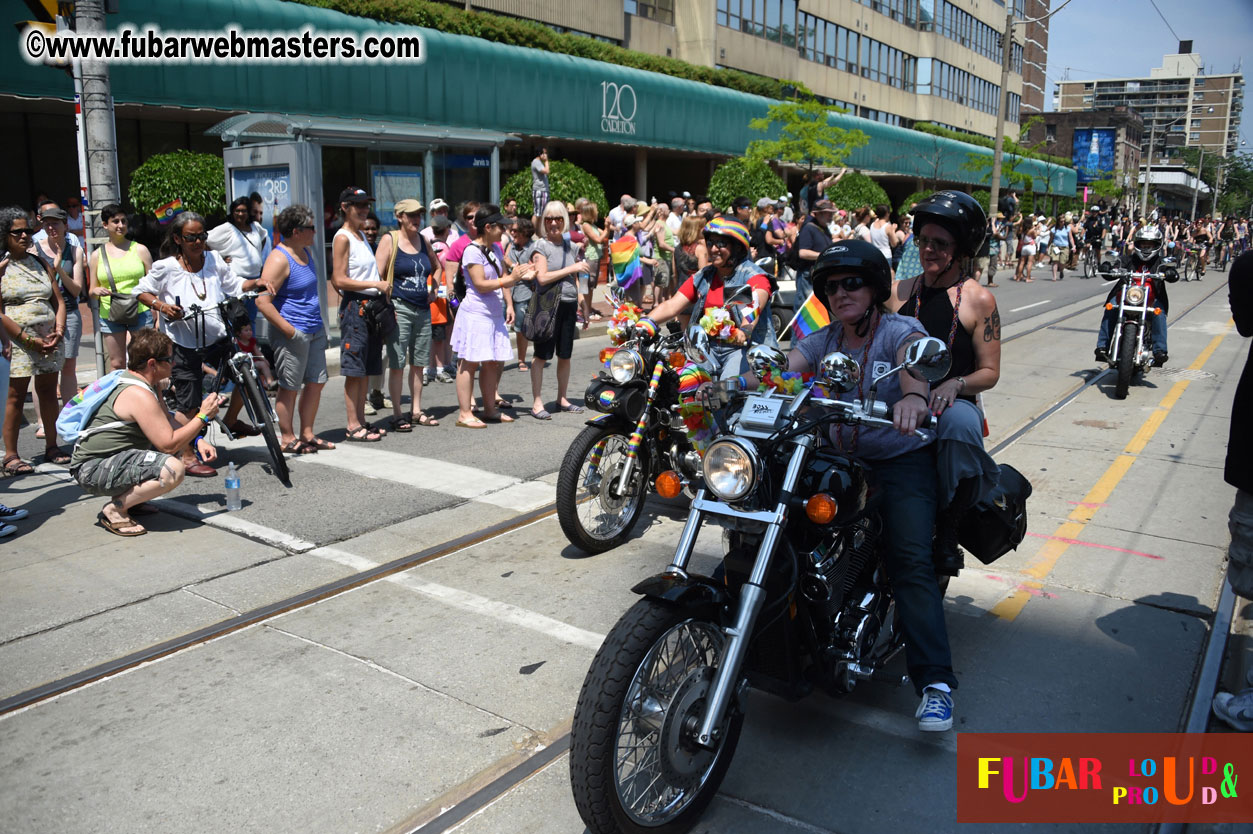 WorldPride 2014 Toronto Dyke March