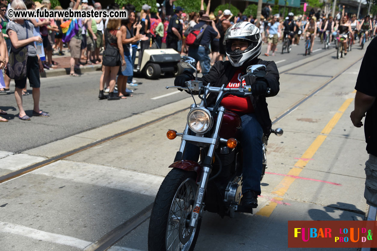 WorldPride 2014 Toronto Dyke March