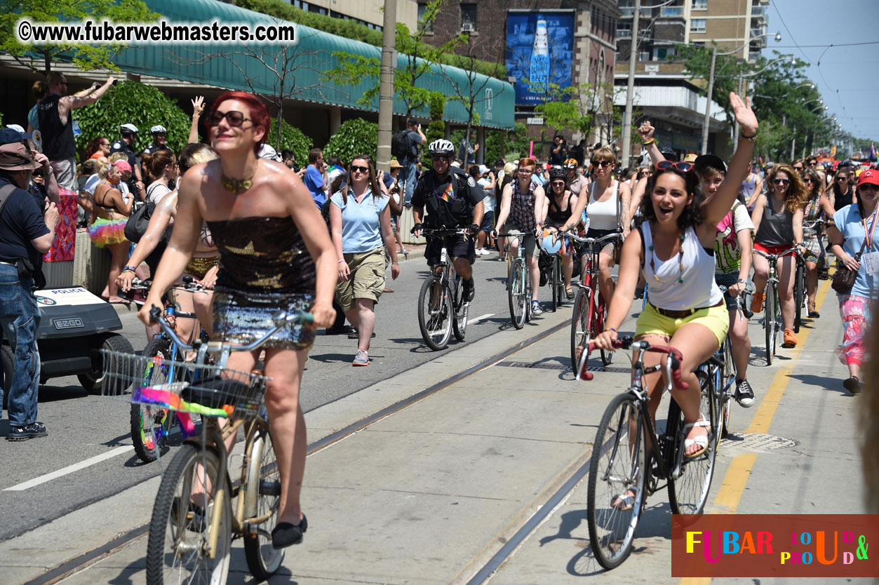 WorldPride 2014 Toronto Dyke March