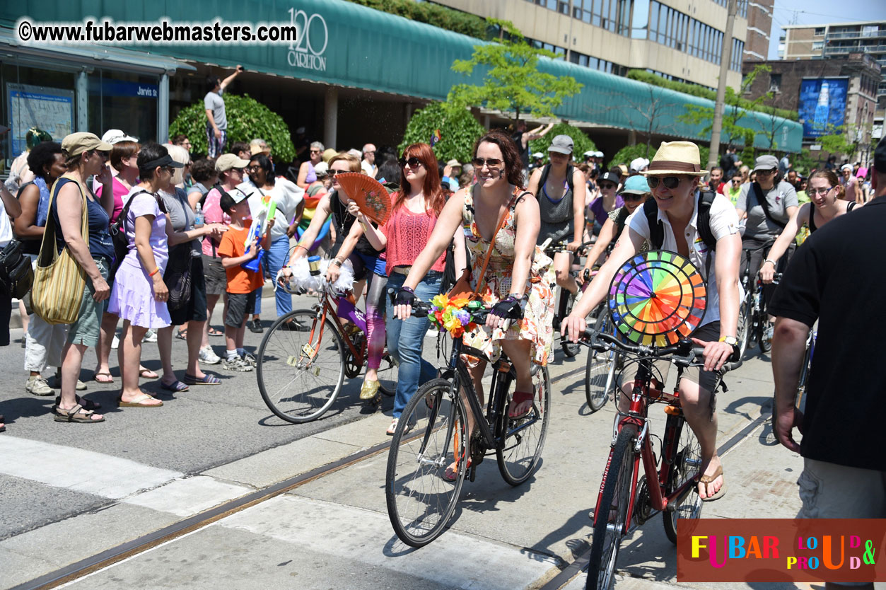 WorldPride 2014 Toronto Dyke March