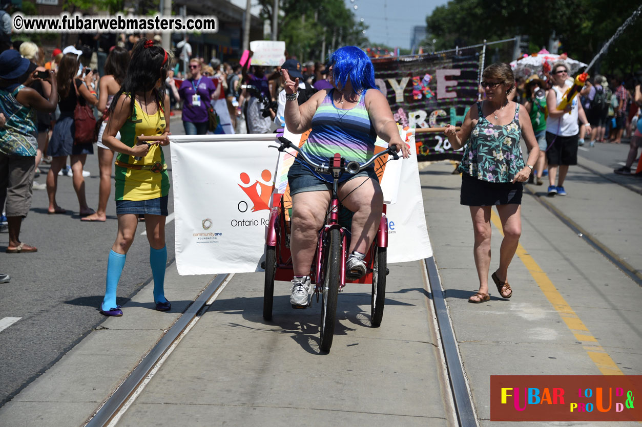 WorldPride 2014 Toronto Dyke March