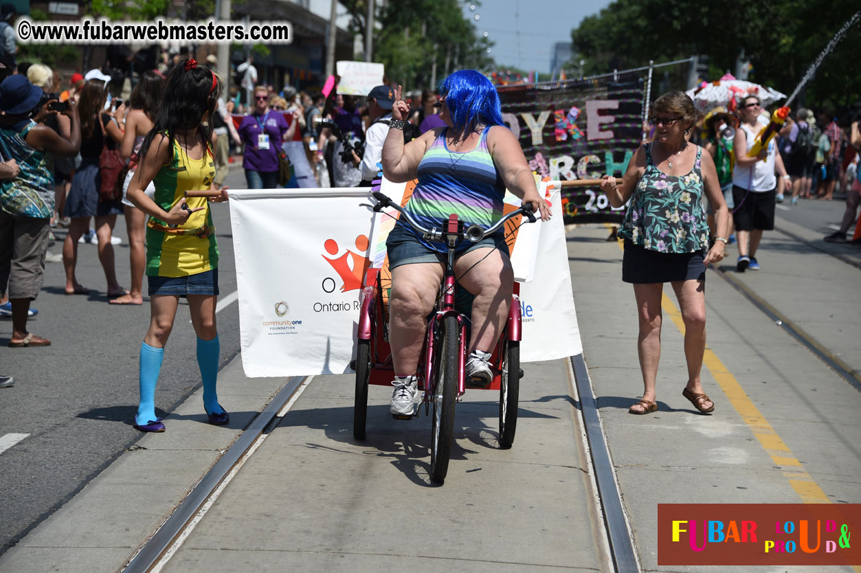 WorldPride 2014 Toronto Dyke March