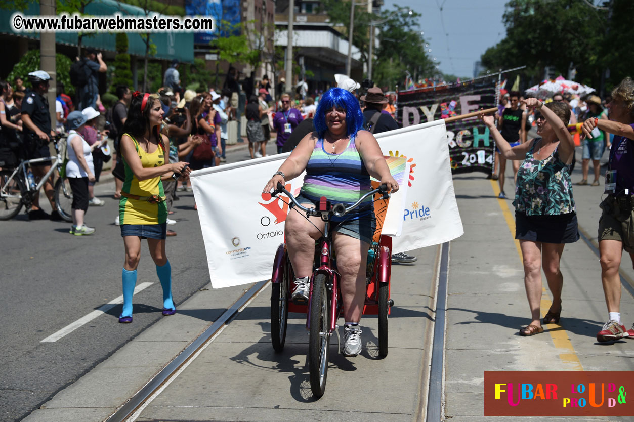 WorldPride 2014 Toronto Dyke March