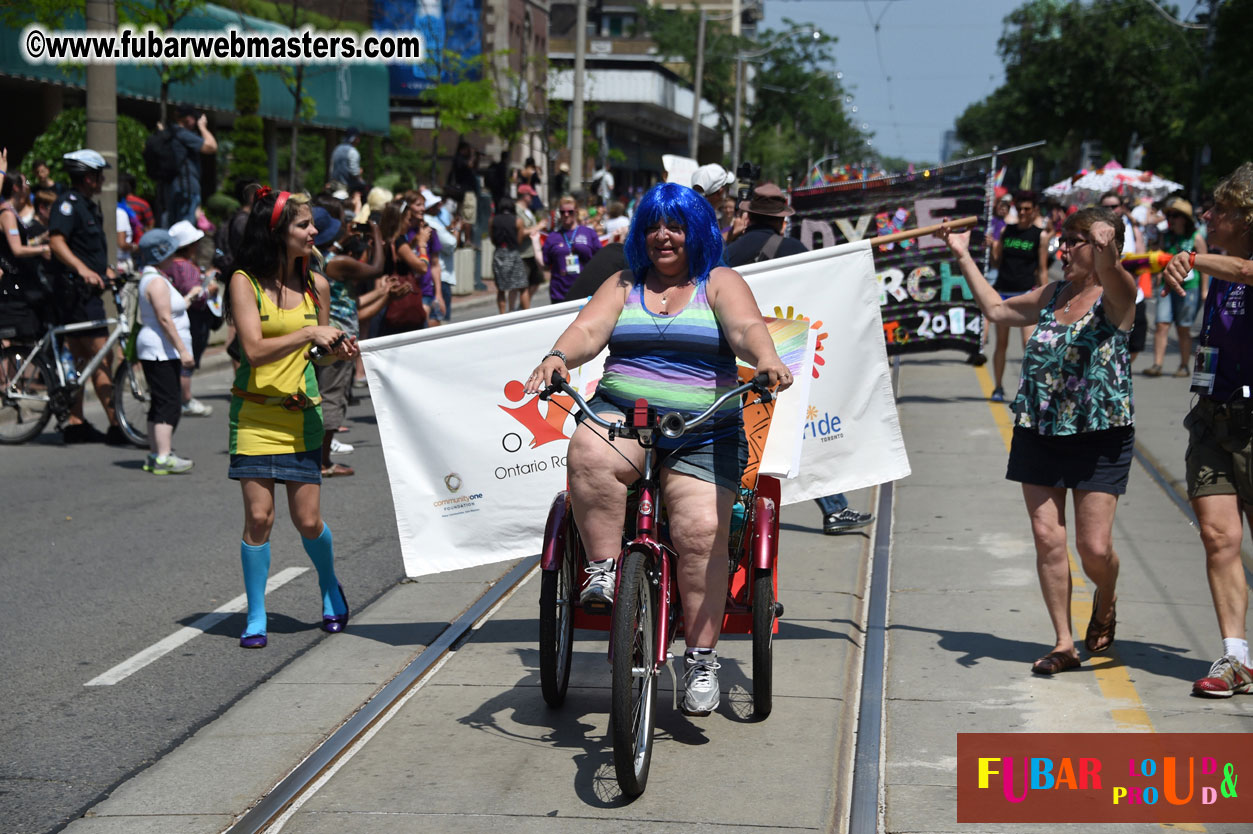 WorldPride 2014 Toronto Dyke March